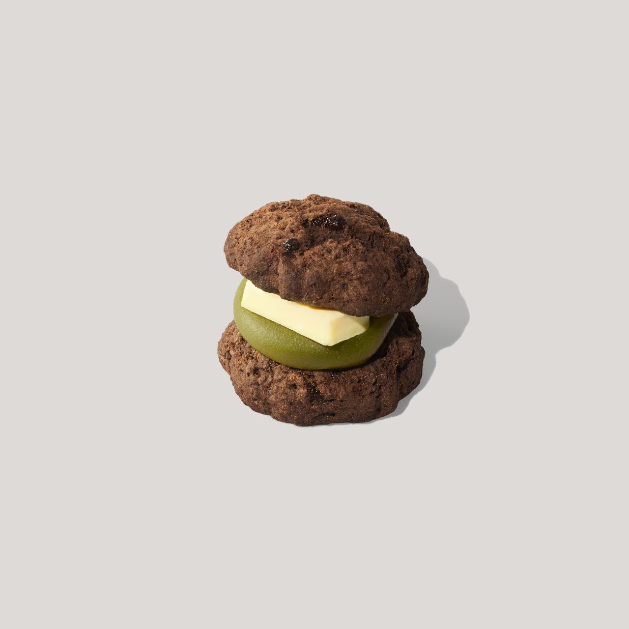画像: 抹茶あんバター チョコスコーンサンド