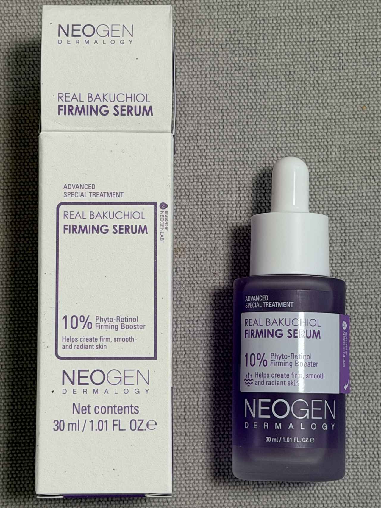 画像: REAL BAKUCHIOL FIRMING SERUM www.qoo10.jp
