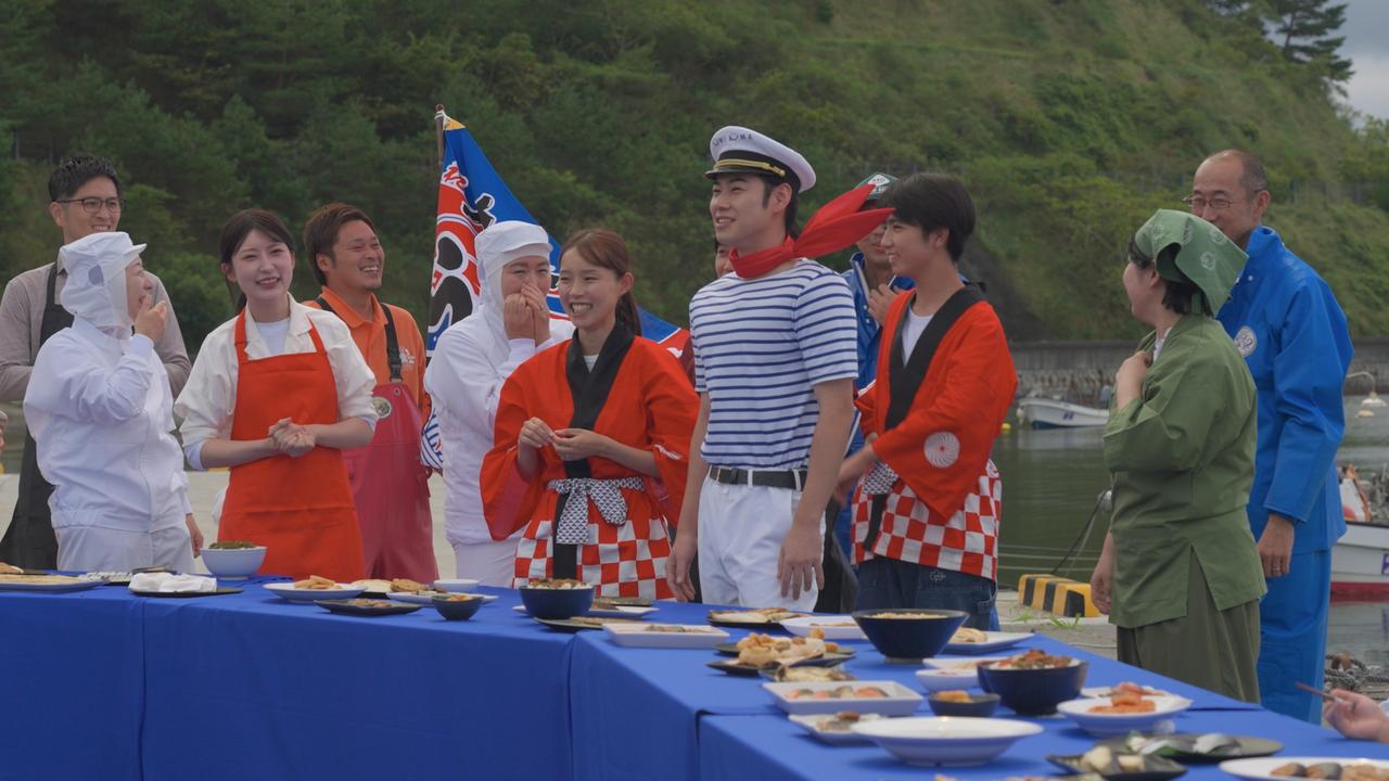 画像6: ⼾塚純貴さん、念願の“地元・岩⼿”で疾⾛!♡三陸・常磐の海の幸をつなぐ新CM「届け、うみのうまいもの」篇が公開