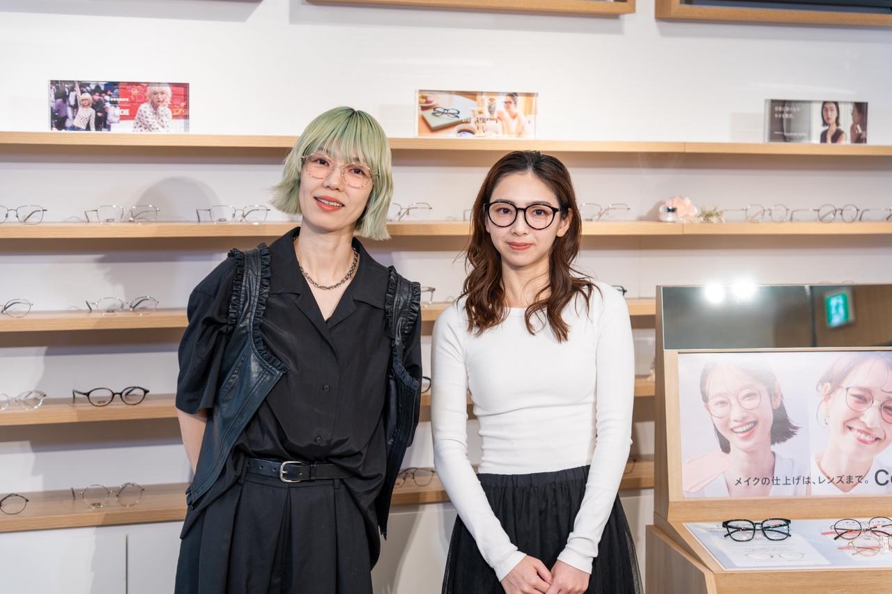 画像: paku☆chan直伝！※『Cosme Lens』を活かす“メガネメイク”