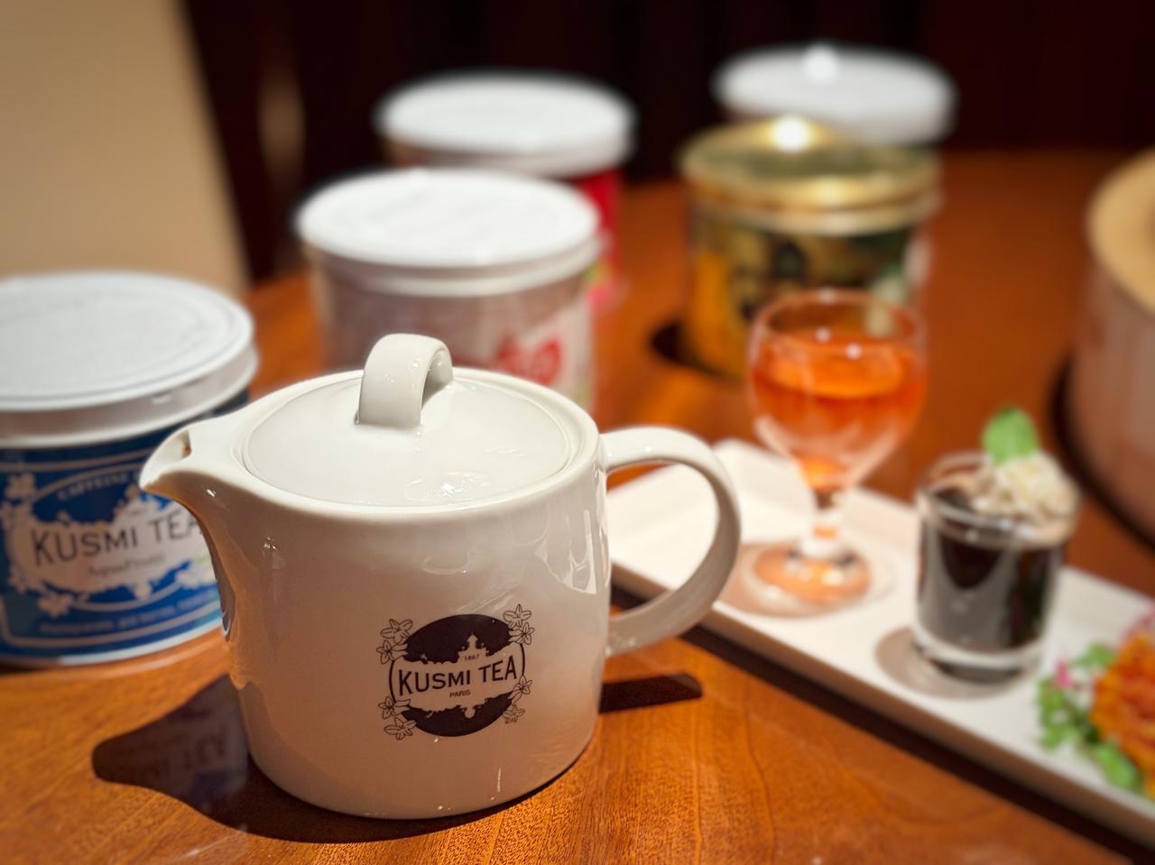 画像4: 中国料理×薬膳を、KUSMI TEAと共に♡茶葉の香りに癒される、医食同源の新感覚アフタヌーンティー！