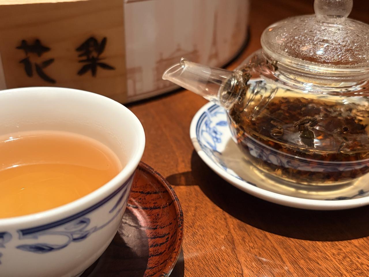 画像: 中国茶も美味しい
