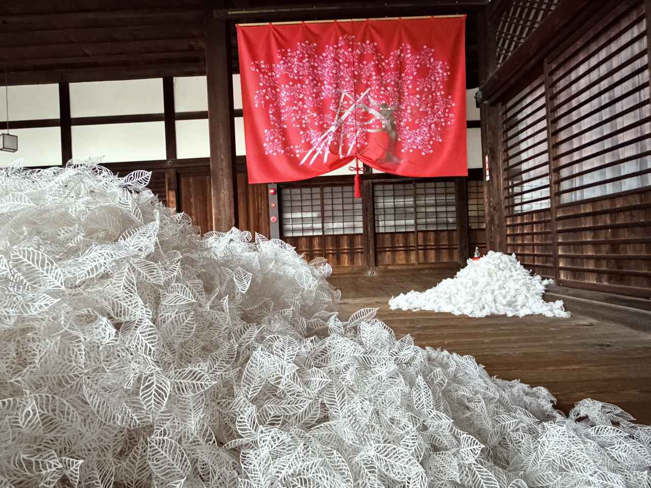 画像2: 京都の紅葉を描いた新作《平安紅葉図》