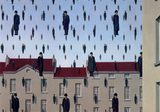 画像: Golconda, 1953 by Rene Magritte www.renemagritte.org