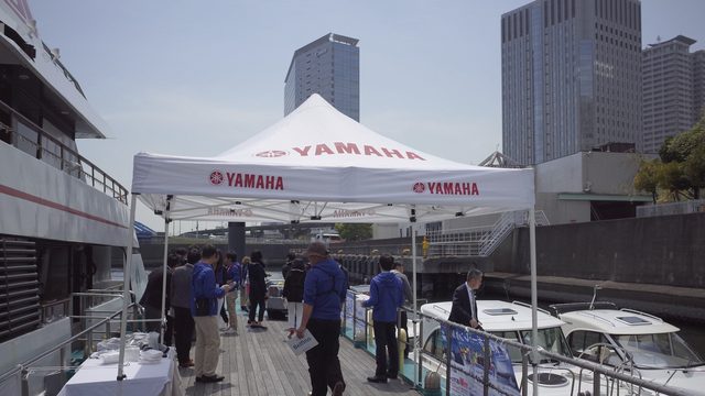 画像: ヤマハのスタッフが温かく迎えてくれる