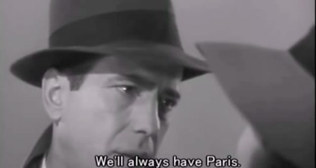 画像: 英語ではシンプル。We'll always have Paris. ja.wikipedia.org