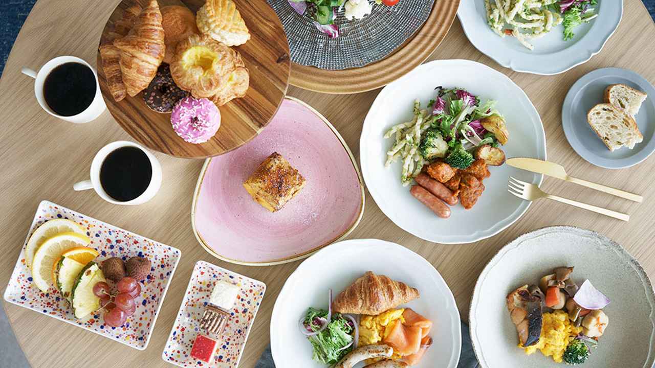 画像: ライブ形式で作ってくれるフレンチトーストも絶品
