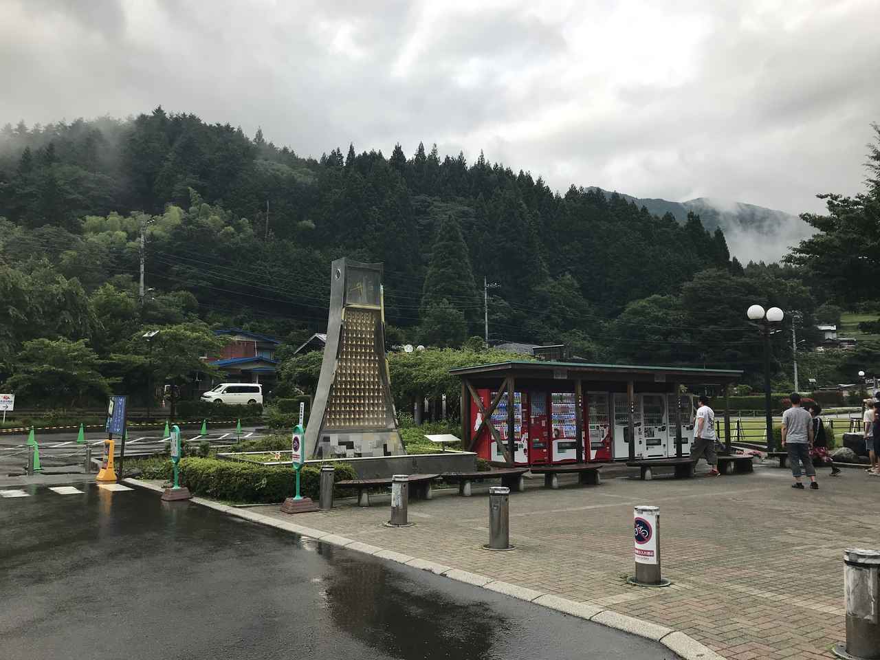 画像: この日は天気があまりよくなくガスってました