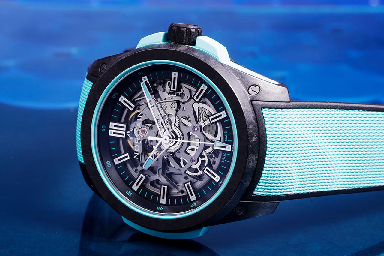 画像: ワイルドワン スケルトン 42MM ターコイズ
