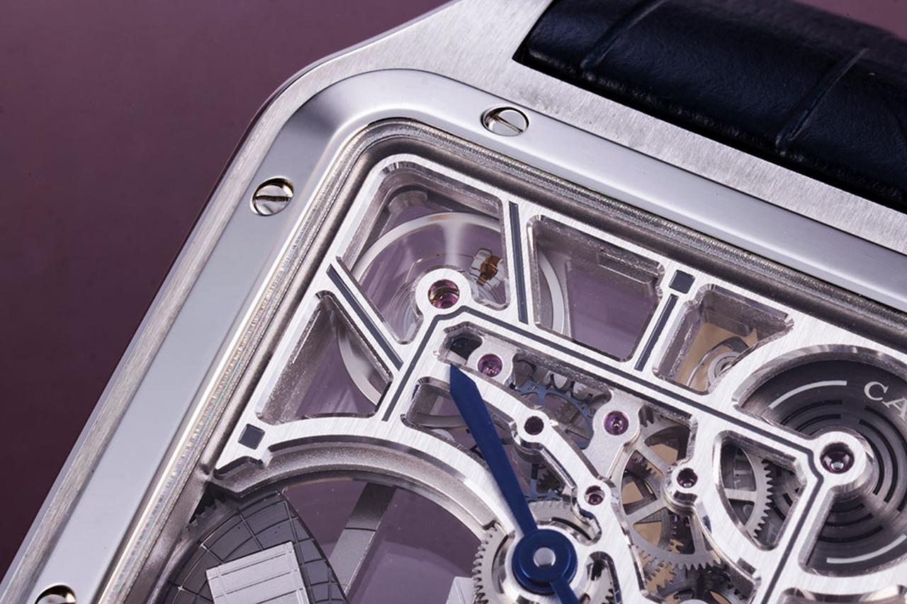 画像 : 7番目の画像 - 【写真12枚】カルティエ『サントス ドュモン ラージモデル スケルトン マイクロローター』 - singles （シングルス） - “おひとりさま”にフォーカスした情報サイト