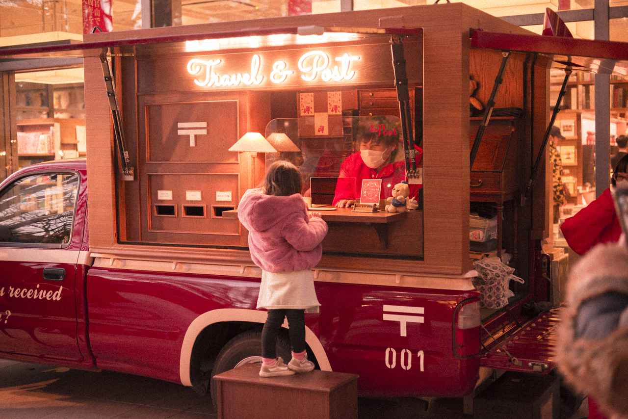 画像: 日本郵便「ポストカー」のイメージ