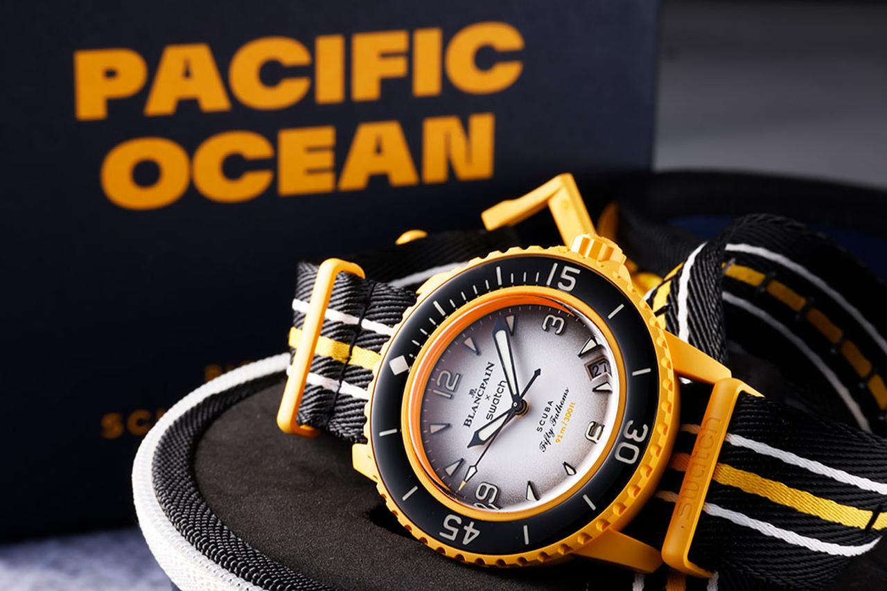 画像: ブランパン×スウォッチ バイオセラミック スキューバ フィフティファゾムス パシフィック オーシャン「大洋の息吹」【今週の逸本 Vol.244】 - singles (シングルス) - “おひとりさま”にフォーカスした情報サイト