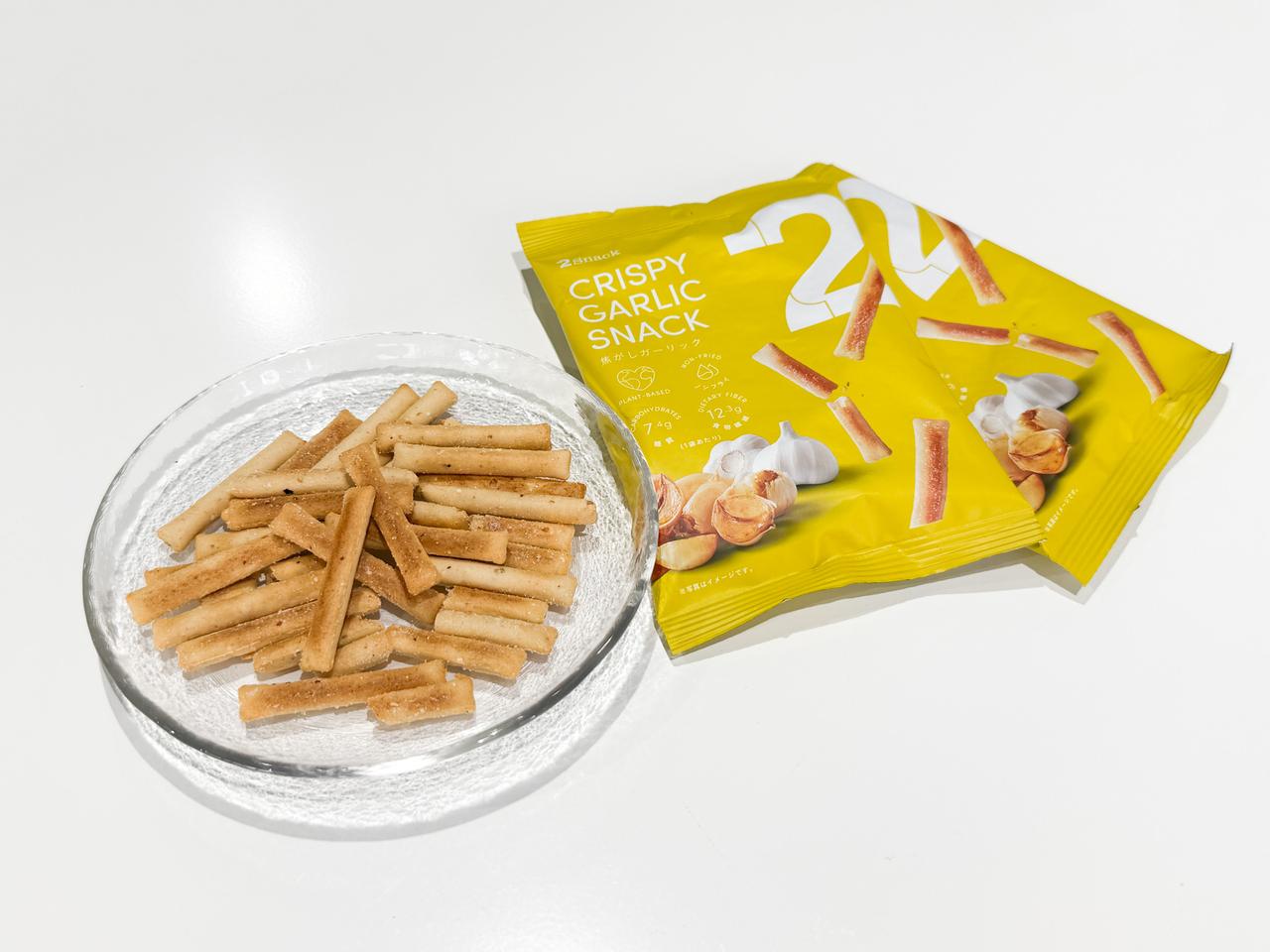 画像: 焦がしガーリックは、糖質7.4g、食物繊維12.3g