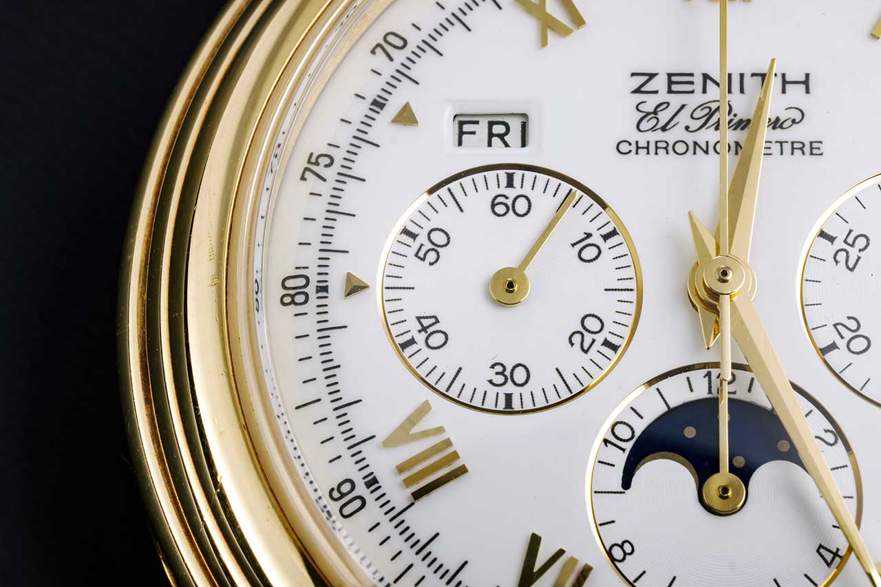 画像: 9時位置にはスモールセコンド