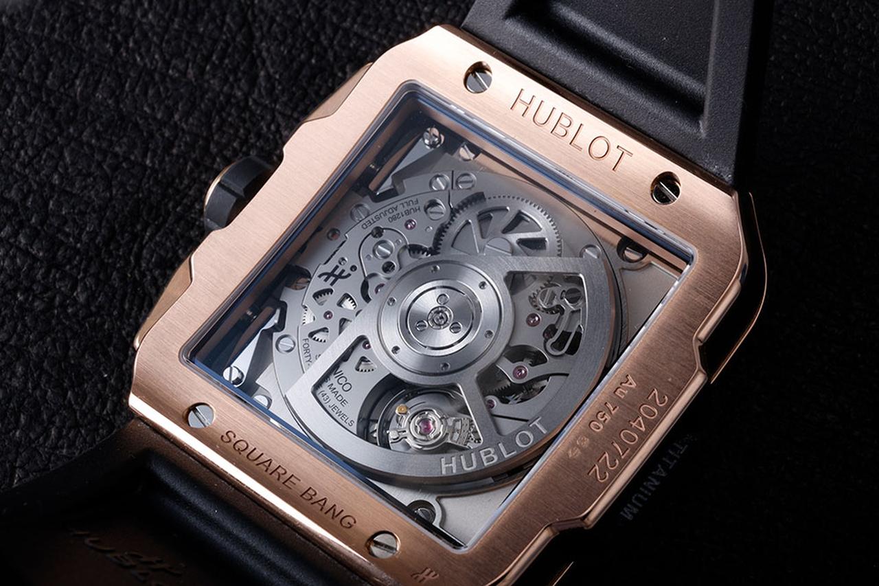 画像: ウブロ スクエア・バン ウニコ キングゴールド セラミック「新たな存在感を示す正方形ケース」【今週の逸本 Vol.300】 - singles (シングルス) - “おひとりさま”にフォーカスした情報サイト