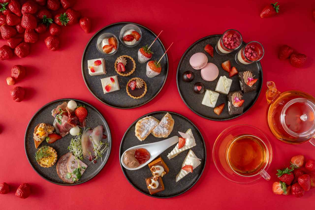 画像: 三井ガーデンホテル豊洲プレミアの、冬彩る「いちご×ショコラ」アフタヌーンティー