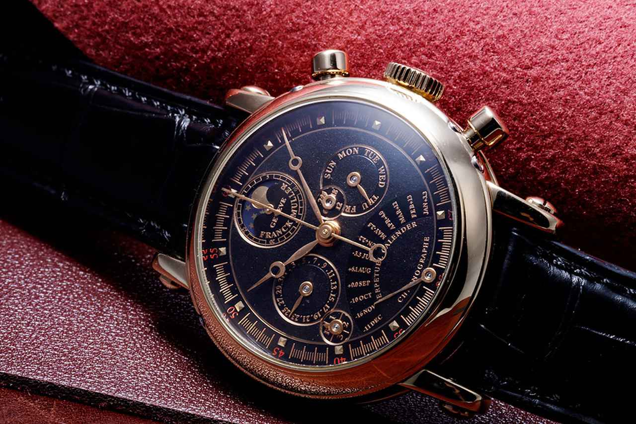 画像: フランク ミュラー ラウンド パーペチュアルカレンダー レトログラード クロノグラフ「職人の技と美学の結晶」【今週の逸本 Vol.315】