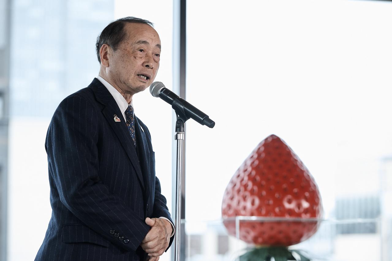 画像: JA全農ふくれん 運営委員会会⻑ 乗富 幸雄⽒