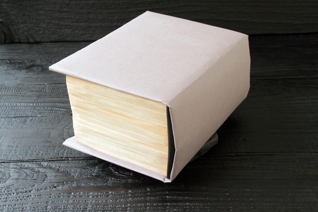 画像: “鈍器本”イメージ図。本当にこういうスケール感の分厚さを持つものもあります