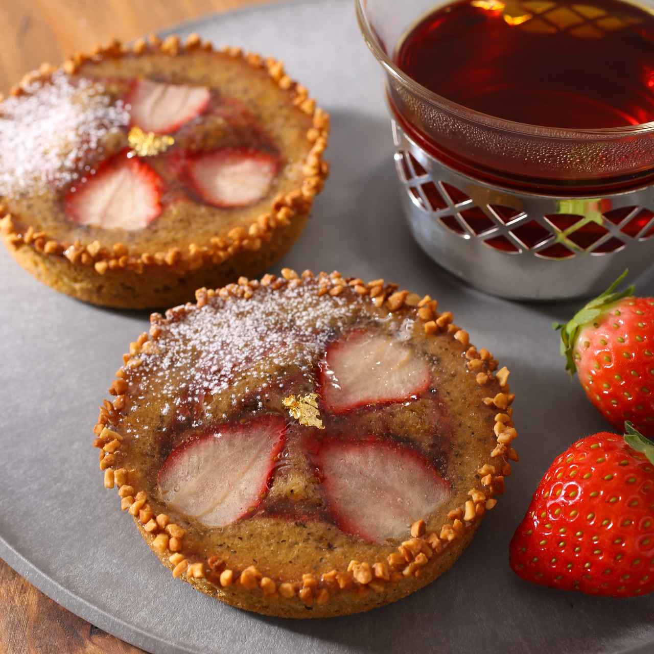 画像: 【お持ち帰り】香り高いアールグレイといちごが合体! 「ガトーナンテ〈苺と紅茶〉」