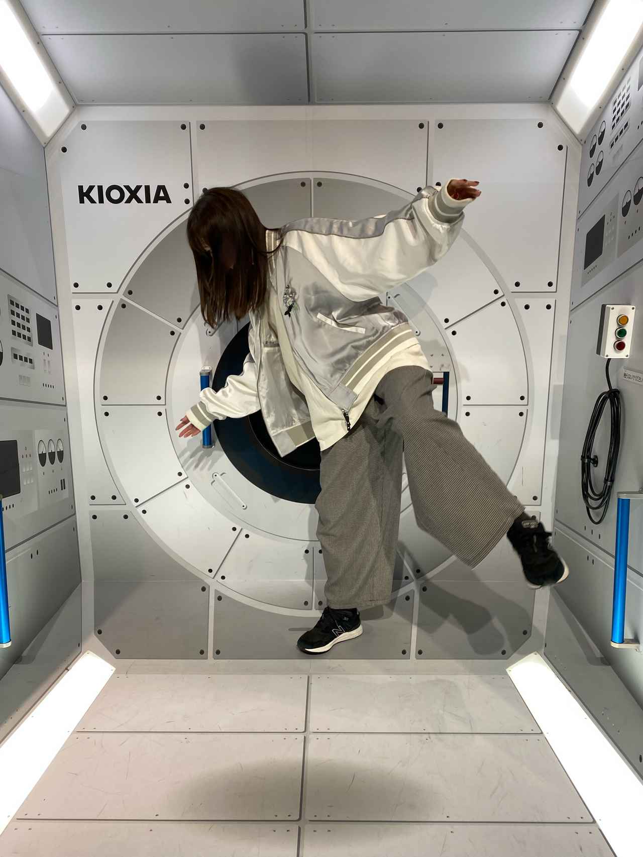 画像: 宇宙兄弟展にて撮影。死ぬまでに月行きたい生田晴香