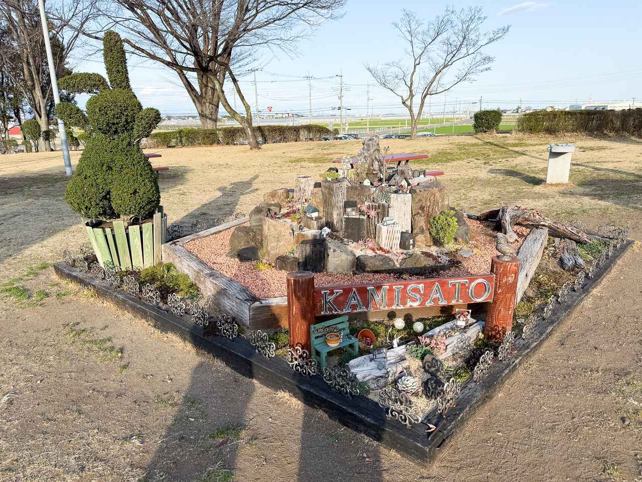 画像: 上里サービスエリア（上り）には、かわいいスポットがあるんです！