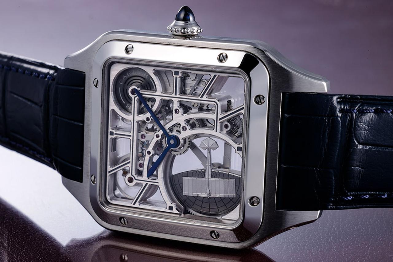 画像: カルティエ サントス ドュモン ラージモデル スケルトン マイクロローター 「飛行機の父に捧ぐスケルトン」【今週の逸本 Vol.327】 - singles （シングルス）