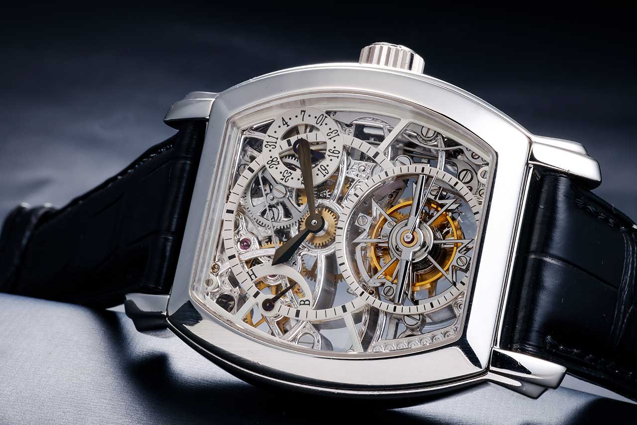 画像: マルタ トゥールビヨン スケルトン