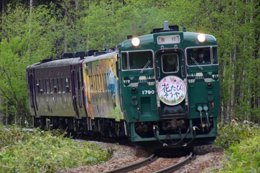 画像: ＜ひとり旅＞『JR北海道・宗谷本線急行「花たび　そうや号」稚内～旭川全区間乗車！春の道北列車旅　２日間』　バス１人２席(1日目のみ)・１名１室確約｜クラブツーリズム