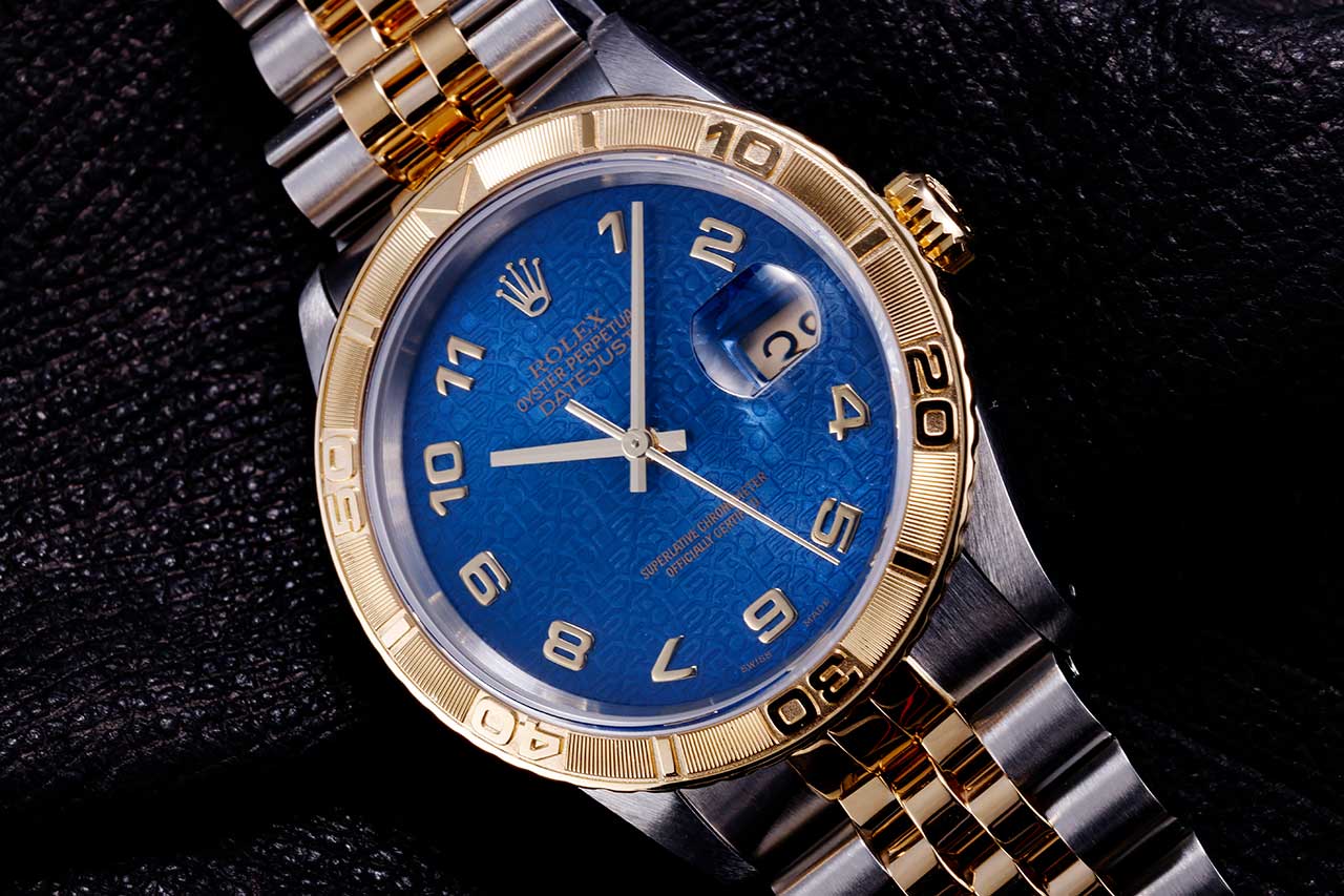 画像: デイトジャスト サンダーバード ブルーコンピュータダイヤル