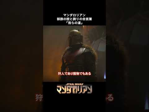 画像: 我らの道|マンダロリアン シーズン1|Star Wars(スター・ウォーズ) #shorts youtube.com