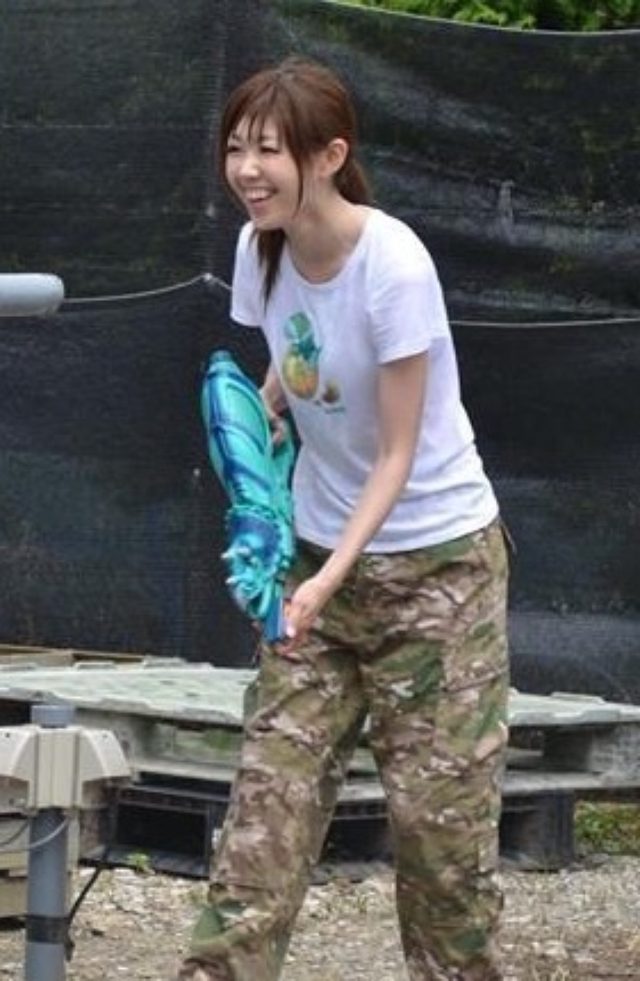 画像: びしょ濡れでも楽しい生田晴香