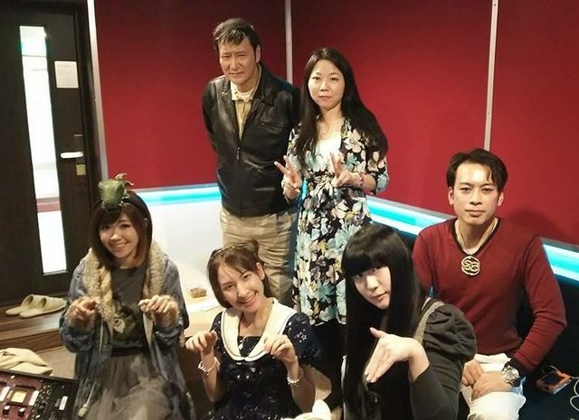 画像: 某収録に参加した時の個性派揃いのタレントさん達と!