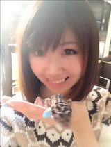 画像: クリスマスも爬虫類と戯れていたい、生田晴香です。