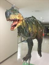 画像: カルノタウルス。亀井さんの作品。