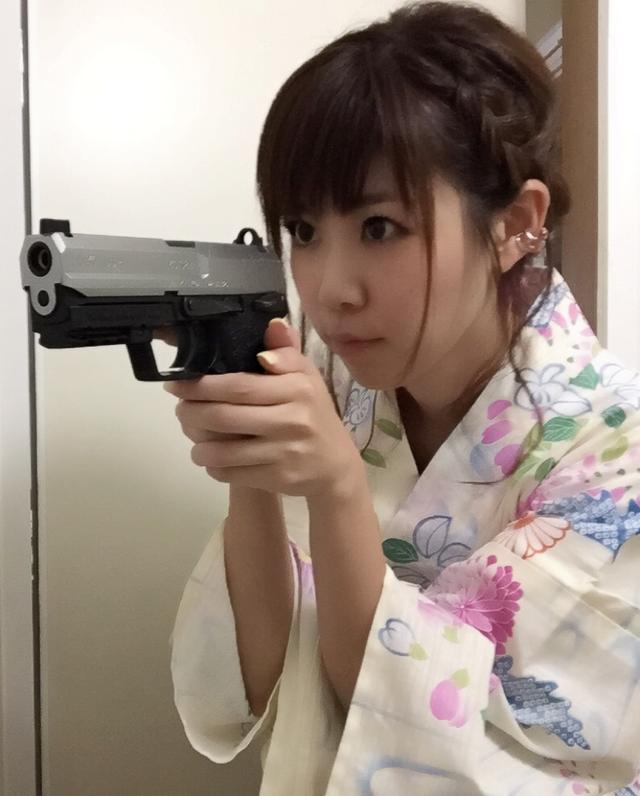 画像: 浴衣の生田晴香 haruru327.militaryblog.jp