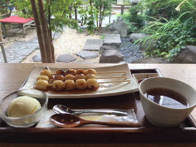 画像: お団子が美味しいカフェ