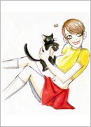 画像: 図版 『チワワちゃん』カバー原画 (C)岡崎京子/KADOKAWA
