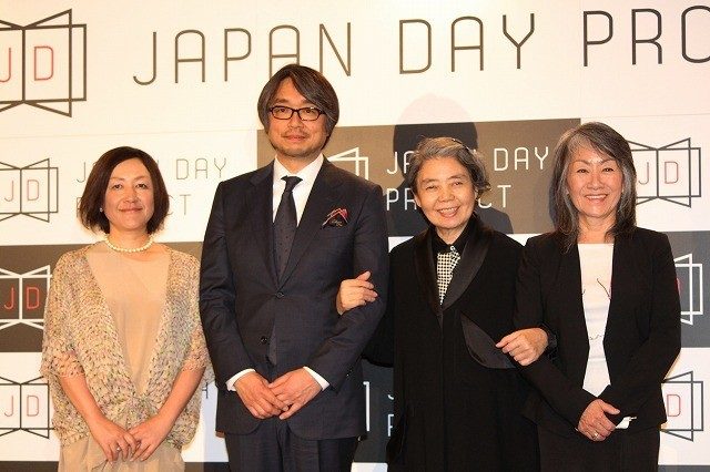 画像: 樹木希林、キャスティング・ディレクターの奈良橋陽子氏、同プロジェクトのプロデューサーで「おくりびと」の脚本を手がけた小山薫堂氏 http://eiga.com/news/20150507/19/