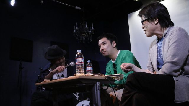 画像: トークショーの様子 (左)萩野さん(中央)鍵和田さん(右)大寺さん