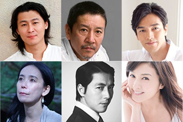 画像: 左上より冲方丁さん(作家)、奥田瑛二さん(俳優・映画監督)、要潤(俳優)さん、 下段 河瀨直美さん(映画作家)、チョン・ウソンさん(俳優/映画監督)、藤原紀香さん(女優)