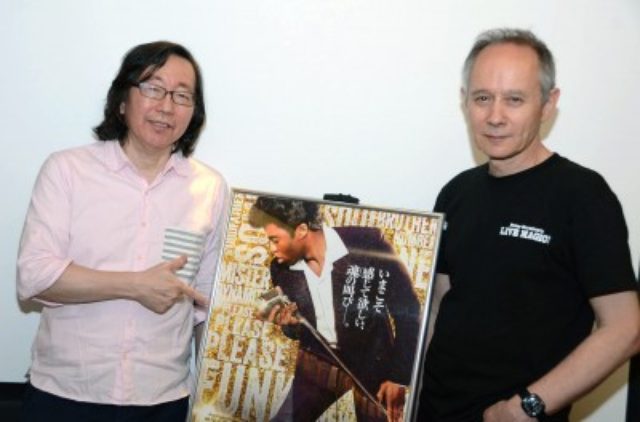 画像: 吉岡正晴氏とピーター・バラカン氏 http://www.cinematoday.jp/page/N0073541