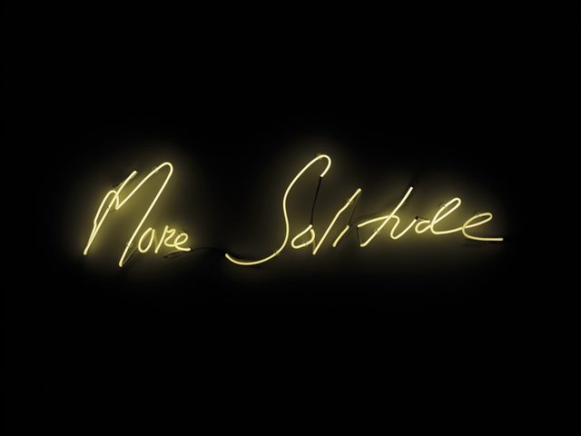 画像: Tracey Emin, More Solitude, 2014 © Courtesy Tracey Emin Studio © Bildrecht, Wien 2015
