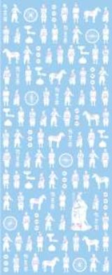画像: 始皇帝の偉業てぬぐい。 水色はグッズセット前売券での限定色。展覧会会場では別色で販売予定