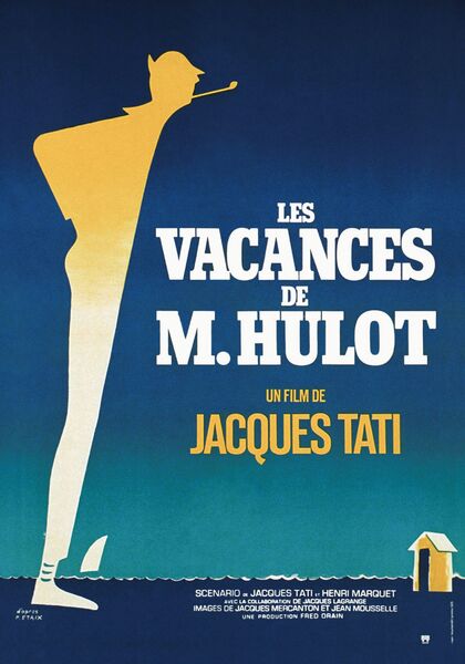 希少 ぼくの伯父さん ジャック・タチ 大型ポスター ジャック・タチ映画