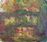 画像: クロード・モネ《日本の橋》(1918-1924年) Musée Marmottan Monet, Paris © Bridgeman-Giraudon
