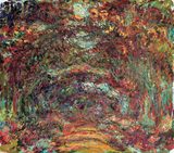 画像: クロード・モネ《バラの小道、ジヴェルニー》(1920-22年) Musée Marmottan Monet, Paris © Bridgeman-Giraudon