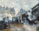 画像: クロード・モネ《ヨーロッパ橋、サン=ラザール駅》(1877年) 東京展展示期間:10月20日~12月13日 Musée Marmottan Monet, Paris © Bridgeman-Giraudon