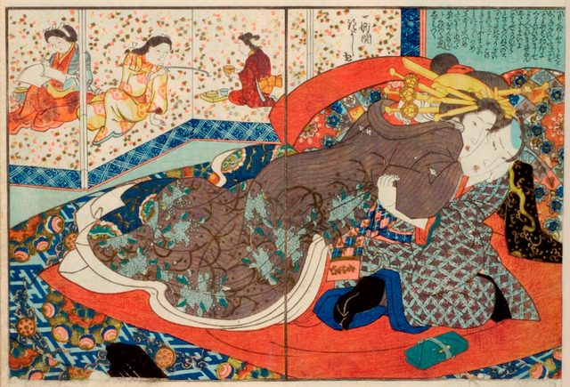 画像: 歌川国芳「華古与見」国際日本文化研究センター蔵