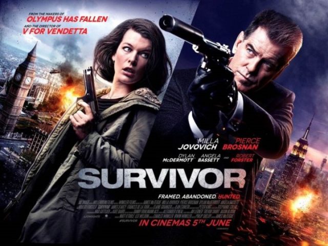 画像: 『バイオハザード』アリスVS『007』ボンド! - 映画『サバイバー』海外ポスタービジュアル - (c) 2015 SURVIVOR PRODUCTIONS, INC. ALL RIGHTS RESERVED.